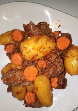 A picture of Nigerian Picadillo.