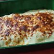 Lasaña de champiñones y langostinos