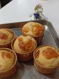 Muffin Keju (Metode vla/tanpa mixer)