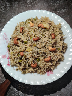 A picture of Dill pulao.