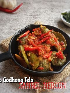 Foto resep Bakso Godhong Telo Sambel Mercon