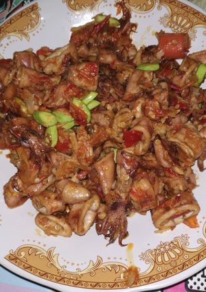 Foto resep Cumi Asin Pedas Manis