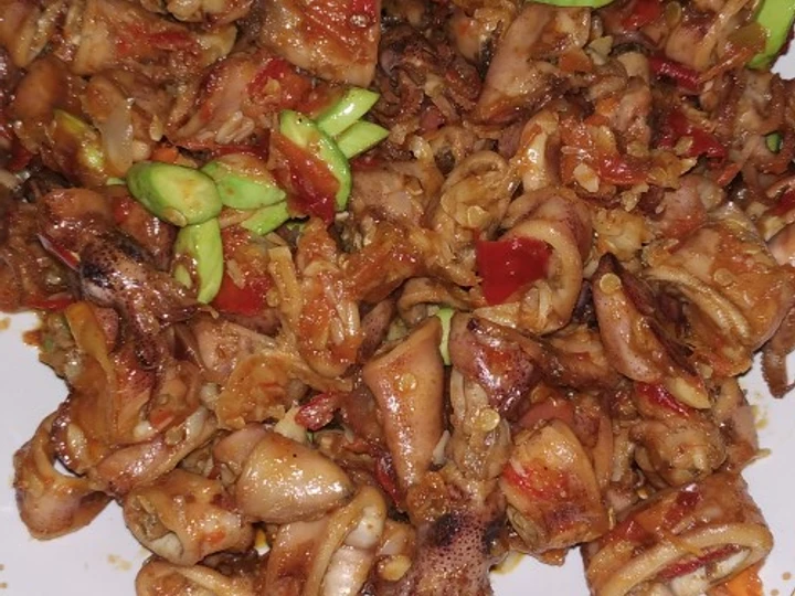 Cara Mudah Menyiapkan Resep  Cumi Asin Pedas Manis yang Menggugah Selera, Enak