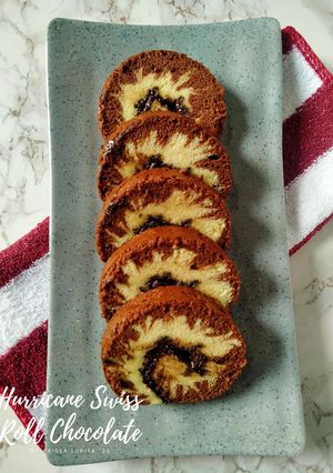 Foto resep Hurricane Swiss Roll Chocolate