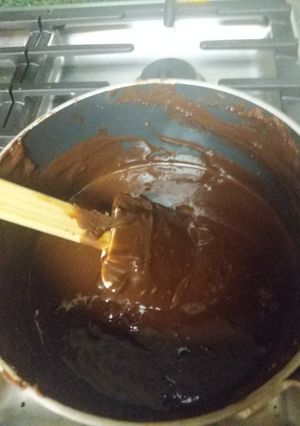 A picture of AshleyD's hot fudge.