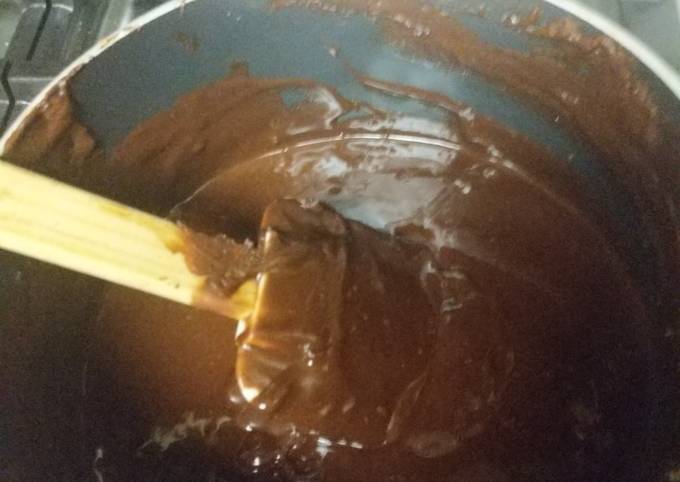 Steps to Make Homemade AshleyD&#39;s hot fudge