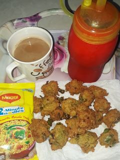 A picture of Herbed Maggi Fritters.