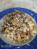 Pasta con frittella e ricotta salata 👩‍🍳