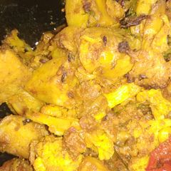 A picture of Aloo gobi masala.
