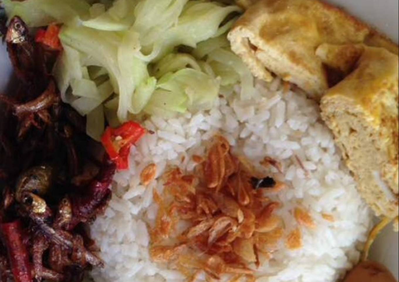 Nasi uduk praktis