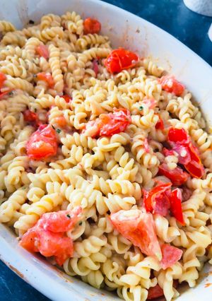 Une photo de Pâtes Tomates au Boursin®️ 🍅