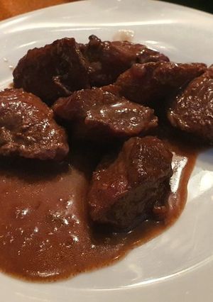 Una foto de Carrillada de cerdo ibérica