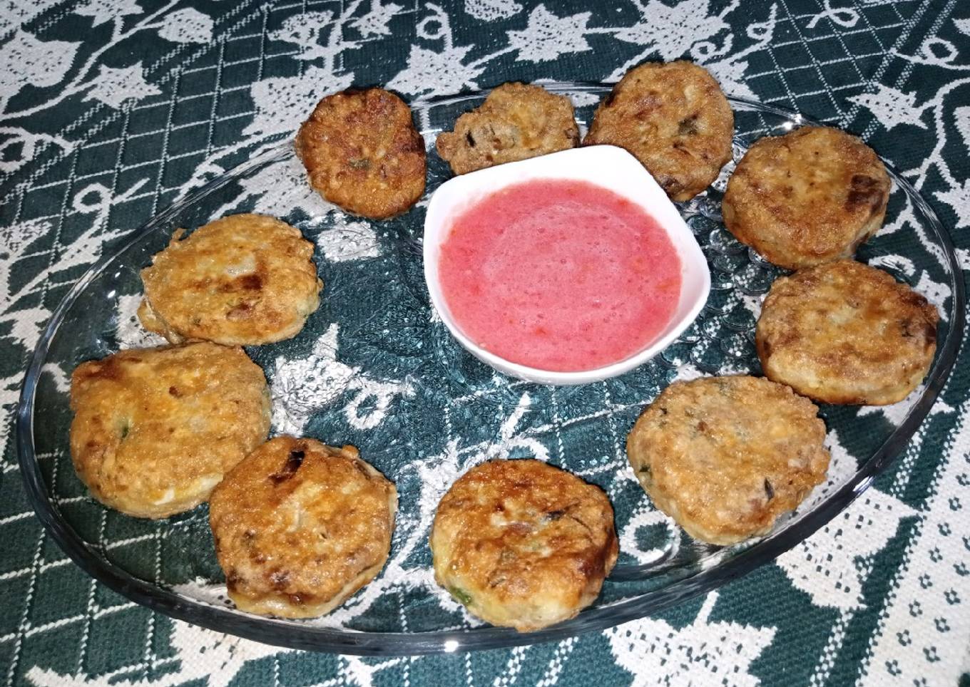 Cabbage And Potato Masala Cutlets