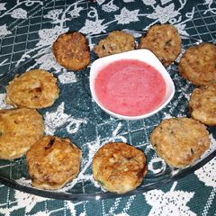 Cabbage And Potato Masala Cutlets A picture of Cabbage And Potato Masala Cutlets.