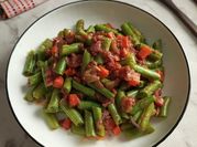 Gambar corned beef tumis sayur