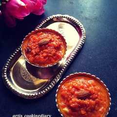 हलवाई स्टाइल गाजर हलवा (halwai style gajar halwa recipe in hindi) রেসিপির প্রধান ছবি