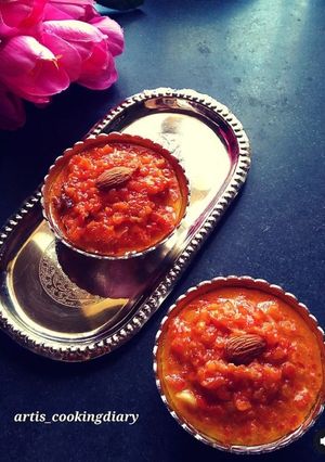 हलवाई स्टाइल गाजर हलवा (halwai style gajar halwa recipe in hindi) रेसिपी मुख्य फोटो