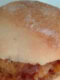 Botana Navideña Cemitas de jamón endiablado