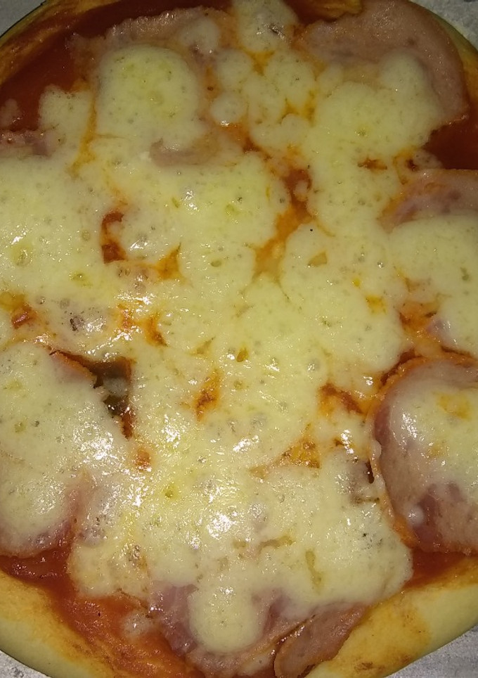 Una foto de Pizza sin levadura