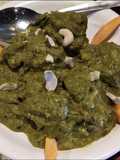 Hariyali chicken Hyderabadi