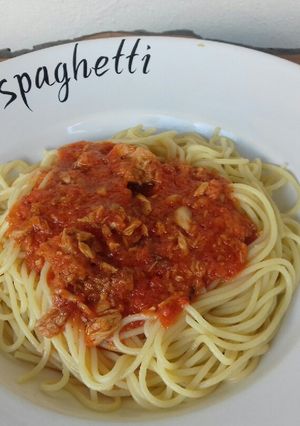 Φωτογραφία της συνταγής Μακαρόνια 🍝 με σάλτσα καπνιστού τόνου 🐟