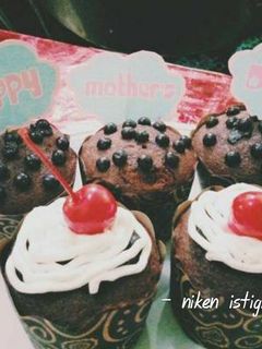 Foto resep Cupcake brownies steamed