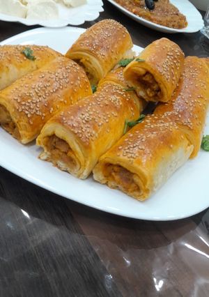صورة لوصفة خبيزات محشية