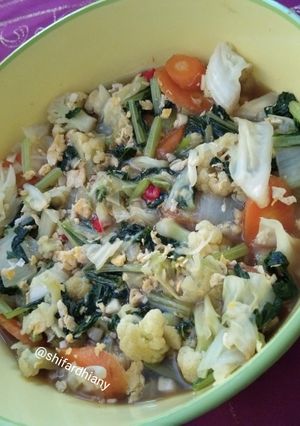 Foto resep Capcay Kuah Saus Teriyaki