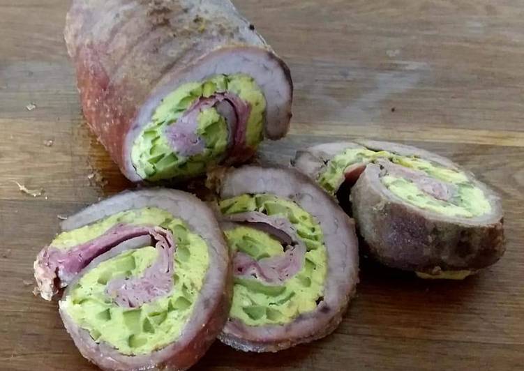 Rotolo arrosto farcito