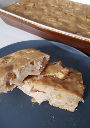 Une photo de Gâteau pomme coco SL SG
