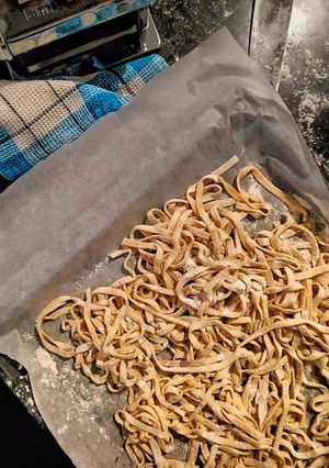 Φωτογραφία της συνταγής Φρέσκα ζυμαρικά με sauce βουτύρου και παρμεζάνας