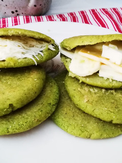 Una foto de Arepitas de Espinacas con Queso