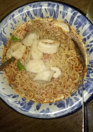 Foto resep Mie kuah tongseng