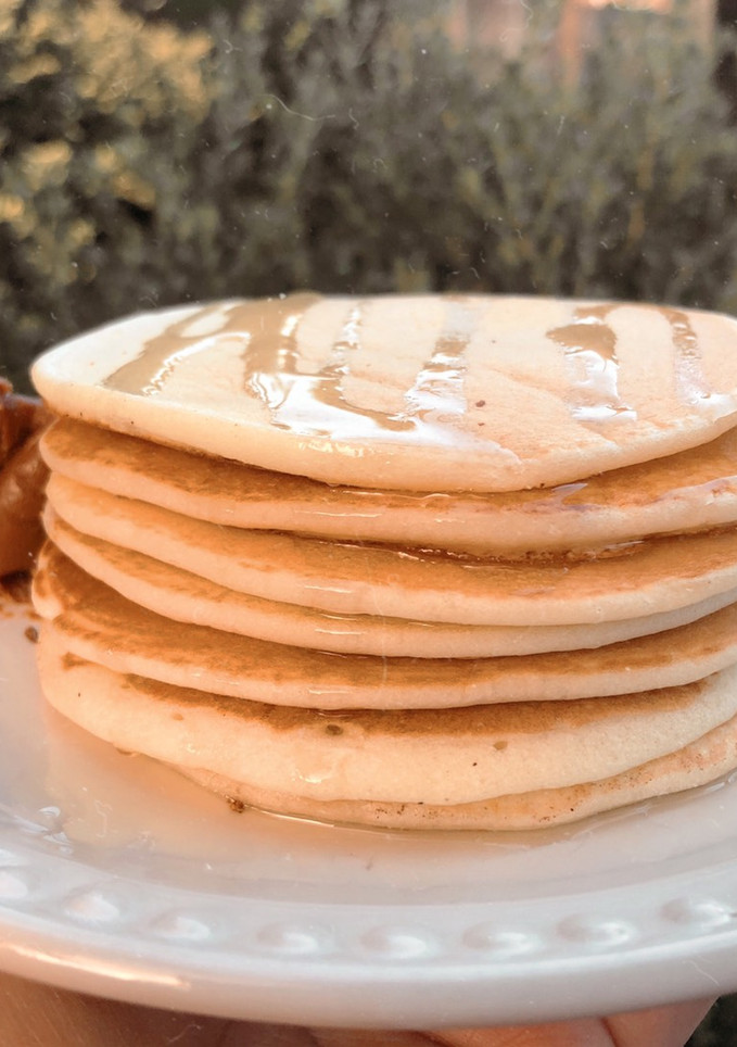 Una foto de Panqueques americanos
