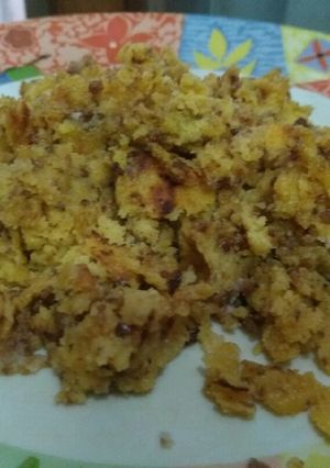A picture of Jaggery Churri.