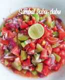 Sambal Dabu-dabu Khas Manado