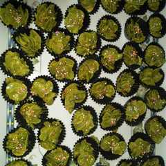 A picture of Greentea corn flakes.