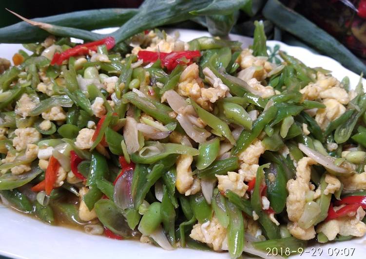 Oseng buncis telor