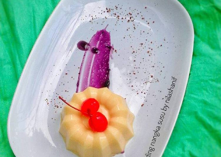 Pudding nangka susu (#postingrame2_pudding)
