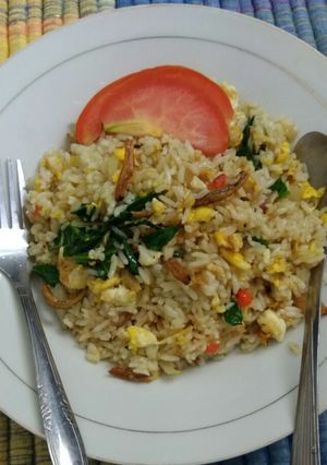 Foto resep Nasi goreng teri simple