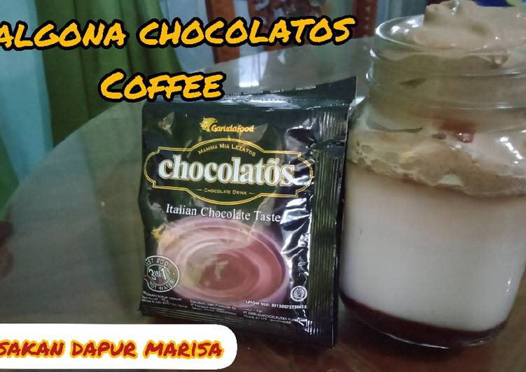DALGONA COFFEE CHOCOLATOS RECIPE - DAPUR MARISA