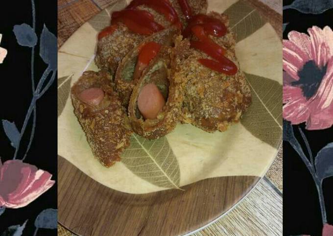 Yuk intip, Bagaimana cara buat Hotdog Korea  menggugah selera