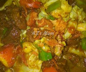 Masakan Populer 05 Tongseng Sapi Manis Gurih Yummy Mantul