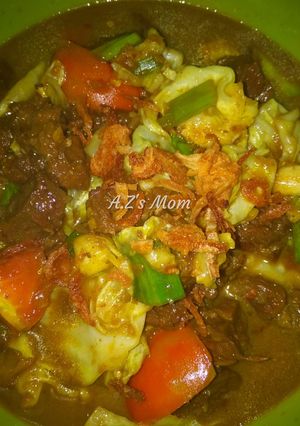 Foto resep 05. Tongseng Sapi Manis Gurih