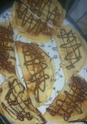 صورة لوصفة كريب بالموز 🍌🍌