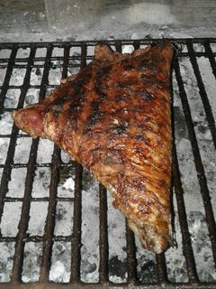 Una foto de Matambre relleno a la parrilla