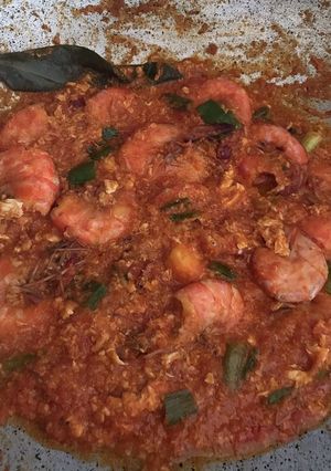 Foto resep Udang saus padang