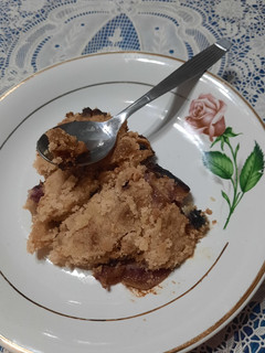 Una foto de Tarta de manzanas con crumble de Malditos Bastardos