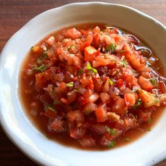 Fresh Tomato Salsa A picture of Fresh Tomato Salsa.