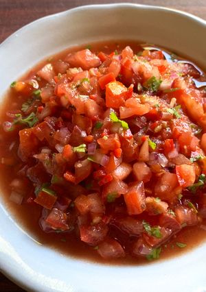 A picture of Fresh Tomato Salsa.